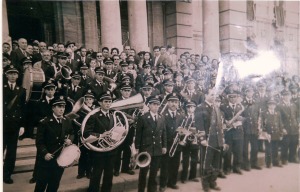 Banda de Ceut en Cartagena. 1957