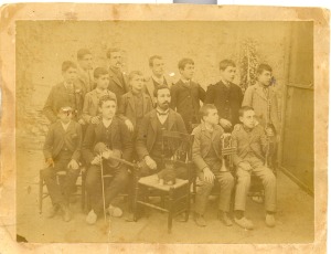 Banda de Pozo Estrecho 1889. Archivo S. Roca