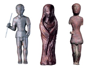 Exvotos de bronce del Santuario Ibérico de la Luz. Siglo V-II a.C. Museo Arqueológico de Murcia