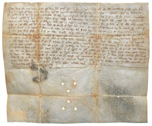 Carta de Don Juan Garca, Maestre de la Orden de Santiago. 1354-XI-27. Archivo Municipal de Caravaca