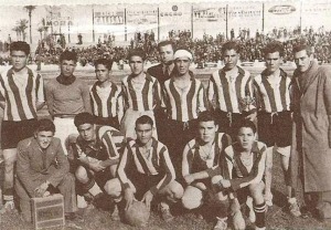 Equipo del Bomba de Molina de Segura. Ao 1953