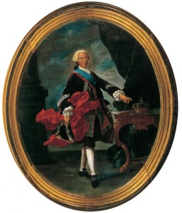 J. García de Miranda. Carlos III. 1746. Real Sociedad Económica del Amigos del País de Murcia