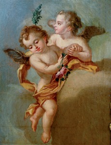 P. Pedemonte. Inmaculada (detalle). 1788. O/L 160-110 cm.