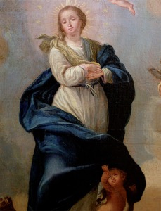 P. Pedemonte. Inmaculada (detalle). 1788. 
