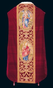 Taller murciano. Terno Rojo del Segundo Marqus de Vlez. Anterior a 1574. Hermandad del Santo Cristo de Yedra. Vlez-Blanco. Almera