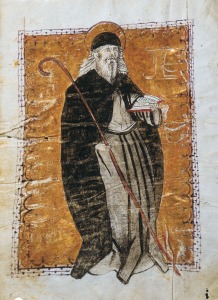 Annimo. Vida e estoria del bienaventurado seor San Gins de la Xara. Siglo XV. Biblioteca Nacional. Madrid