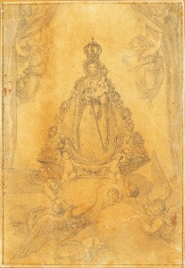 Eduardo Rosales. Virgen de la Fuensanta. 1873. Museo de Bellas Artes. Murcia