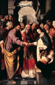 Mateo Gilarte. Desposorios de la Virgen. Ca.1651. Museo del Prado. Madrid