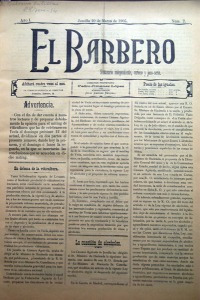 Peridico El Barbero de Jumilla