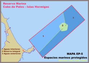 Figura 1. Representacin esquemtica del rea que ocupa la Reserva marina