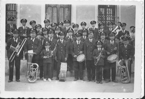 Banda de Msica de Alqueras en 1954