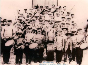 Banda de Msica de Beniajn en 1907
