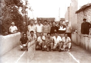 Equipo de bolos en los aos 80 