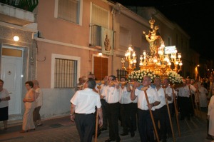 Procesin de la Virgen de Guadalupe 