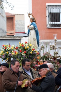 Los Auroros del Carmen de Rincn de Seca (Murcia) cantan a la Pursima Concepcin