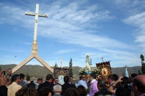 La Pursima en el Cabezo de la Cruz. El Garrobillo (guilas)