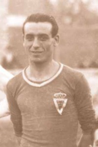 Pachuco Prats visti la camiseta del Real Murcia en la temporada 1926/1927