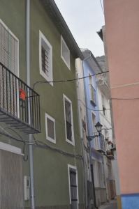 Colorido en las casas 