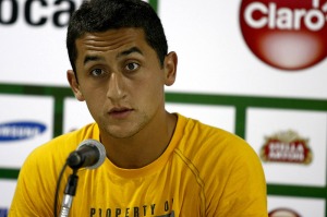 Nicols Almagro en rueda de prensa