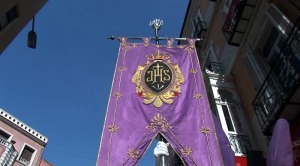 Estandarte de la Procesin de la Real y Muy Ilustre Cofrada de Nuestro Padre Jess Nazareno 