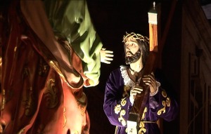 Jes�s en el 'Encuentro en la V�a Dolorosa'  