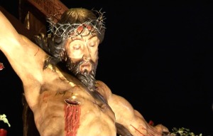 Detalle del 'Sant�simo Cristo del Perd�n'  