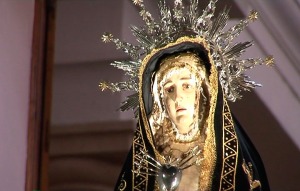 Detalle de 'Nuestra Seora de la Soledad'  [Lunes Santo Cristo del Perdn]
