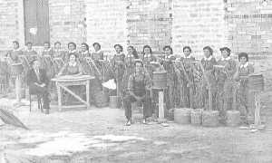 Fbrica de esparto de Calasparra en 1947