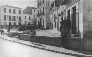 Placeta del convento en el ao 1955.