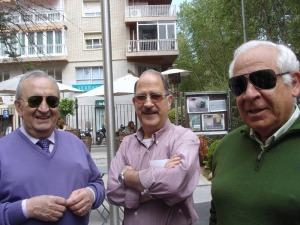 Un seor tro o tres seores 
