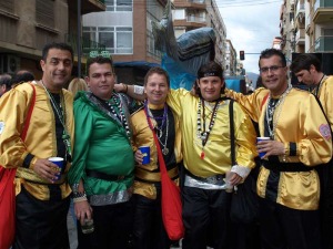 Desfile sardinero en guilas 