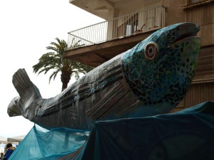 Desfile sardinero en guilas 