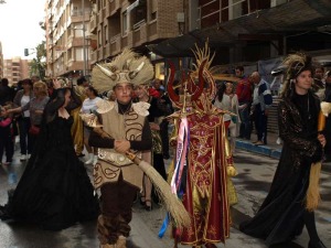 Desfile sardinero en guilas 