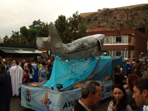 Desfile sardinero en guilas 