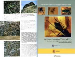 El libro del inventario mundial del Patrimonio Geolgico de Espaa (proyecto Global Geosites de UNESCO-IUGS) contiene 10 Lugares de Inters Geolgico de Murcia. A la izquierda, volcanes ultrapotsicos