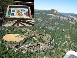 Los espacios naturales protegidos tienen un enorme potencial para el geoturismo. El parque del Alto Tajo es modelo de geoconservacin pues posee georrutas perfectamente sealizadas [geoconservacin]