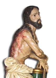 'Cristo Atado' de Nicols Salzillo. Siglo XVIII