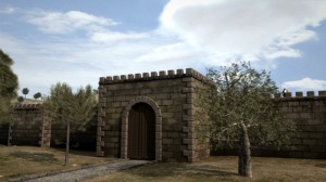Puerta de la muralla de Qart-Hadast 