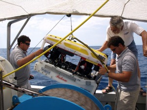 ROV. Vehículo no tripulado operado desde superficie 