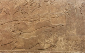 Guerreros asirios 
