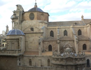 Detalles que no se perciben desde abajo (Catedral de Murcia) 