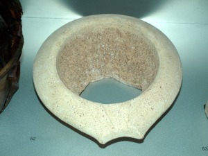 MNAS ARQVA Cartagena. Mortero de época romana. Yacimiento de  Escombreras 