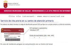 Cita m�dica previa por internet