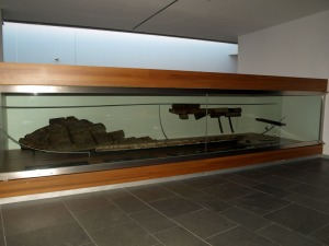 MNAS ARQVA Cartagena. Restos reales del Mazarrón 1 y parte del Mazarrón 2. Barcos fenicios de fines del s.VII a.C. 