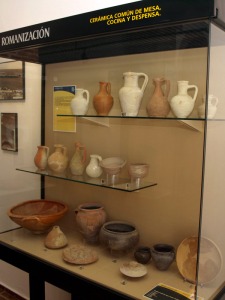 Museo Arqueológico de Águilas. Cerámica común romana. Alguna de procedencia subacuática 
