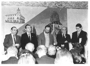 Asamblea de Amigos del Museo de la Huerta celebrada en marzo de 1992