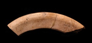659-660. Fragmentos de brazalete de caliza micrtica 