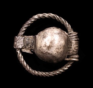 Fbula anular hispnica (plata, Siglo IV a.C)