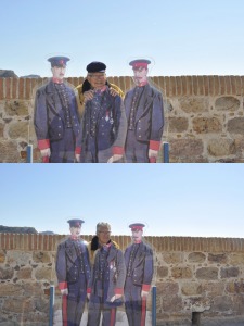 Isidro con gorra y sin gorra 
