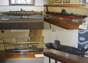 Submarinos en maquetas 